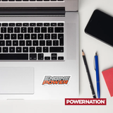 Engine Power Die-Cut Logo Stickers