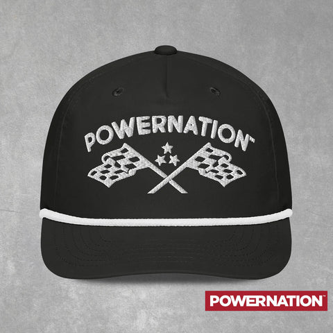 POWERNATION Checkered Rope Hat