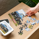 Leadfoot Jigsaw Puzzle With Tin