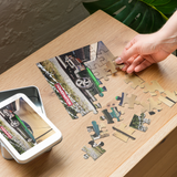 Fat Stack Jigsaw Puzzle With Tin