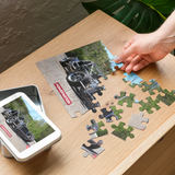 Dyno Sled Jigsaw Puzzle With Tin