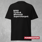 Engine Power<br>Engine Type Shirt