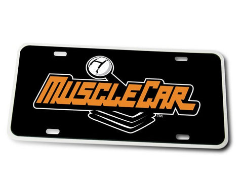 MuscleCar License Plate